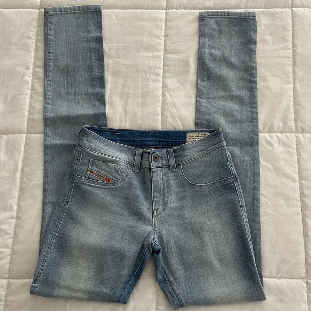 DIESEL Livier Super Slim-Legging Denim Jeans - Picture 4 of 12